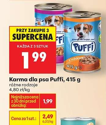 Karma dla psa Puffi, 415 g