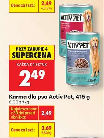 Karma dla psa Activ Pet, 415 g