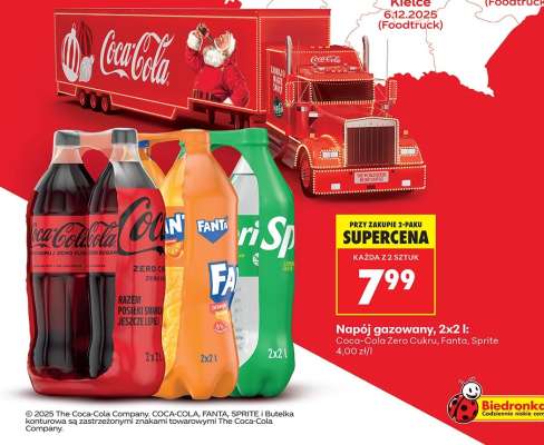 Napój gazowany, 2x2 l