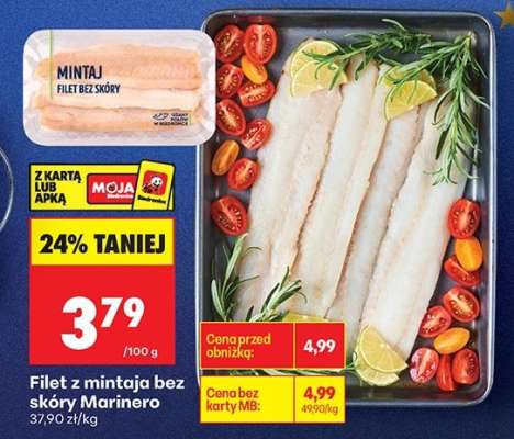 Filet z mintaja bez skóry Marinero