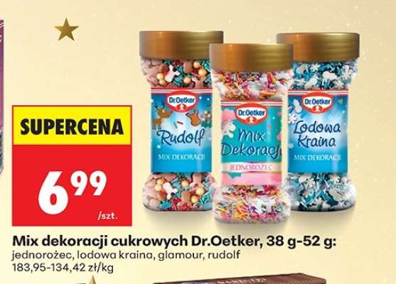 Mix dekoracji cukrowych Dr.Oetker