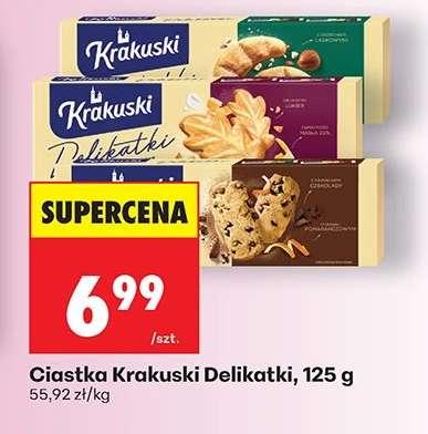Ciastka Krakuski Delikatki, 125 g