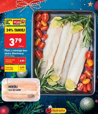 Filet z mintaja bez skóry Marinero