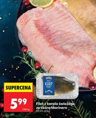 Filet z karpia świeżego ze skórą Marinero