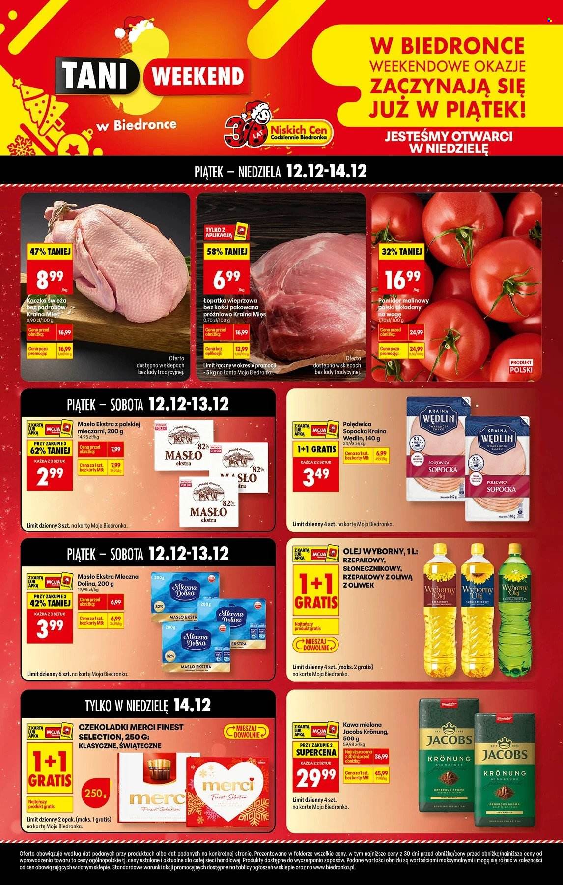 Gazetka Biedronka - 12.12.2025 - 14.12.2025. Strona 1