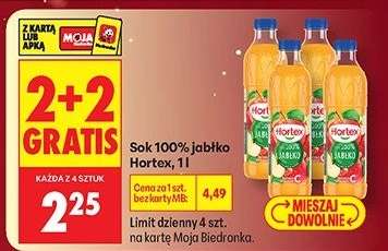 Sok 100% jabłko Hortex, 1 l