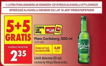 Piwo Carlsberg 500 ml