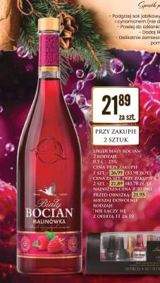 BIAŁY BOCIAN MALINÓWKA