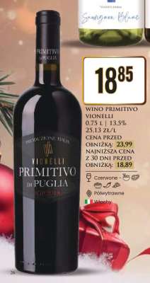 Wino Primitivo Vionelli