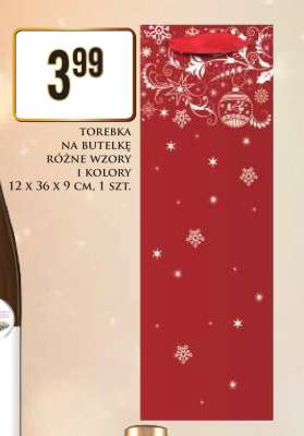 TOREBKA NA BUTELKĘ