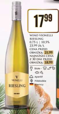 WINO VIONELLI RIESLING