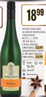 WINO MICHEL SCHEID RIESLING TROCKEN