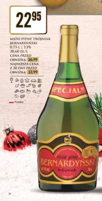 Miód Pitny Trójniak Bernardyński