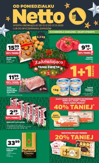 Gazetka Netto - 15.12.2025 - 21.12.2025.