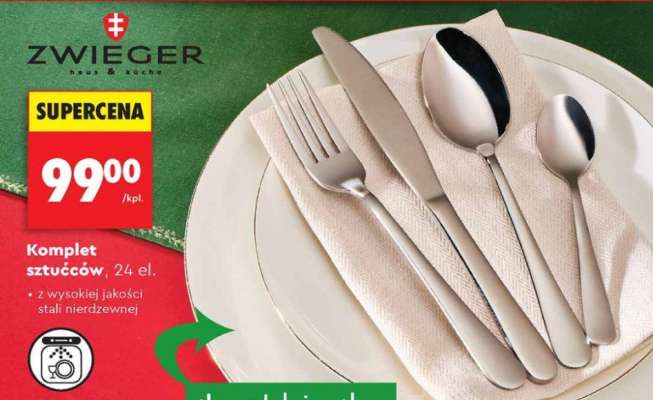 Komplet sztućców, 24 el.