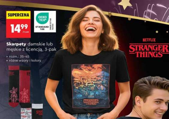 Skarpety damskie lub męskie z licencją, 3-pak