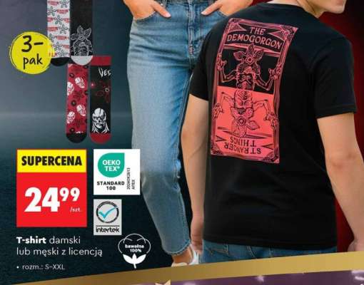 T-shirt damski lub męski z licencją