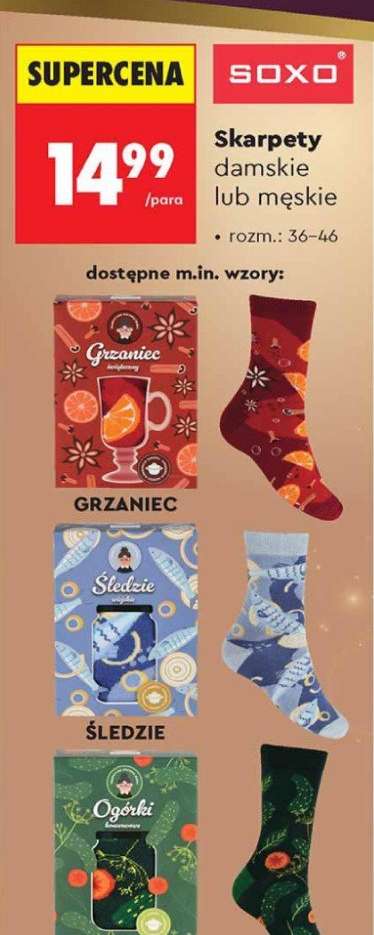 Skarpety damskie lub męskie