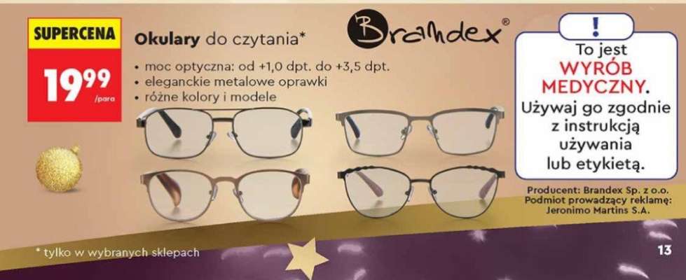 Okulary do czytania