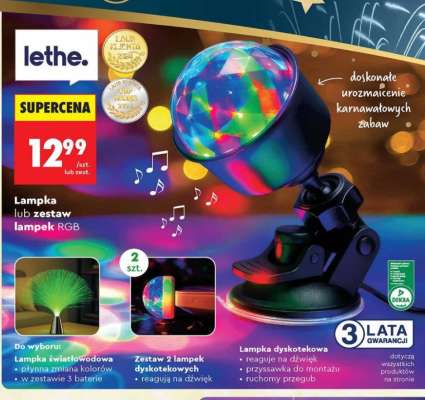 Lampka lub zestaw lampek RGB