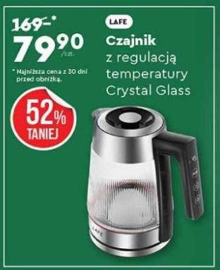 Czajnik z regulacją temperatury Crystal Glass