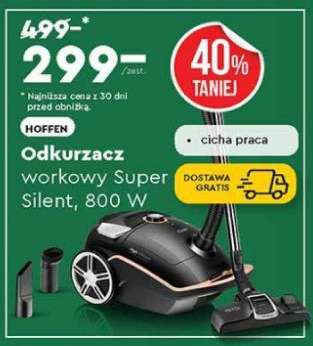 Odkurzacz workowy Super Silent, 800 W
