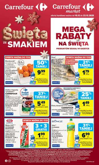 Gazetka Carrefour - 15.12.2025 - 23.12.2025.