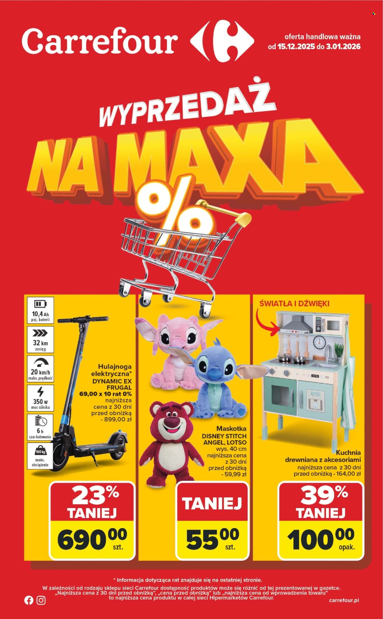Gazetka Carrefour - 15.12.2025 - 3.01.2026. Strona 1