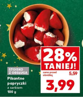 Pikantne papryczki z serkiem 100 g
