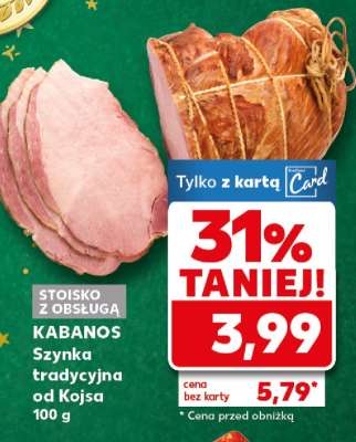 Szynka tradycyjna od Kojsa 100 g