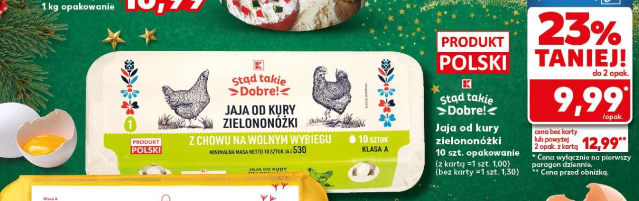 Jaja od kury zielononóżki