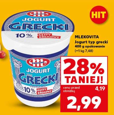 MLEKOVITA Jogurt typ grecki