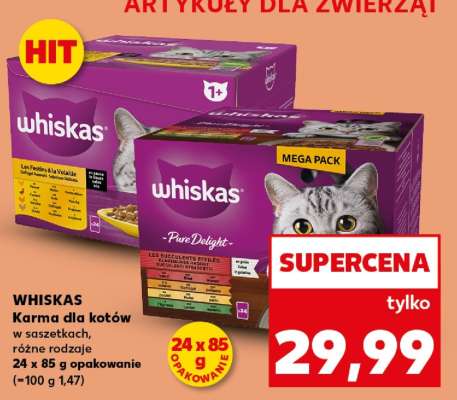 WHISKAS Karma dla kotów