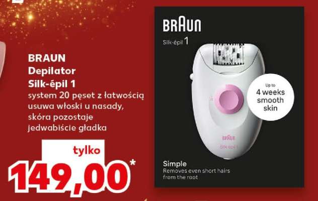 BRAUN Depilator Silk-épil 1