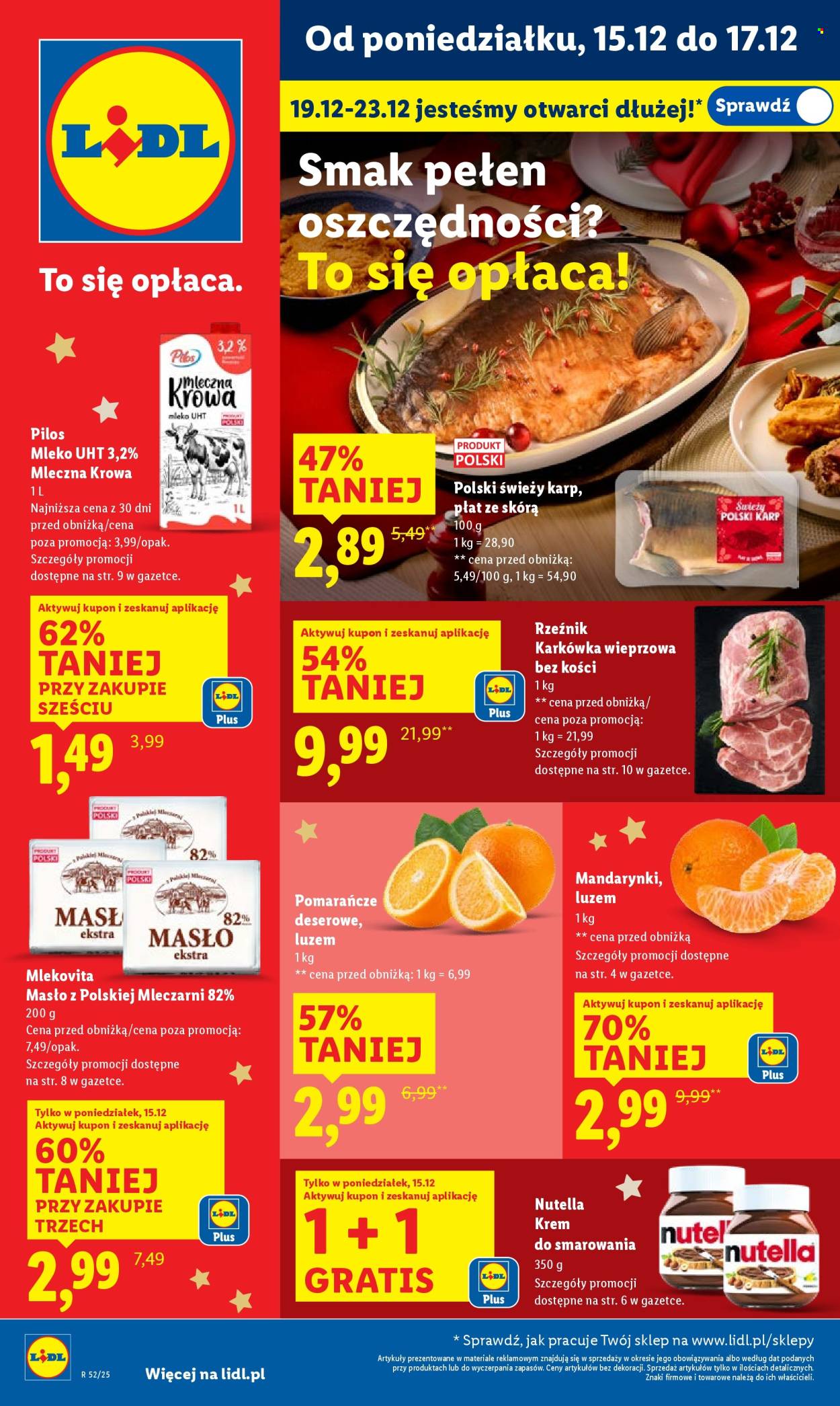 Gazetka Lidl - 15.12.2025 - 17.12.2025. Strona 1