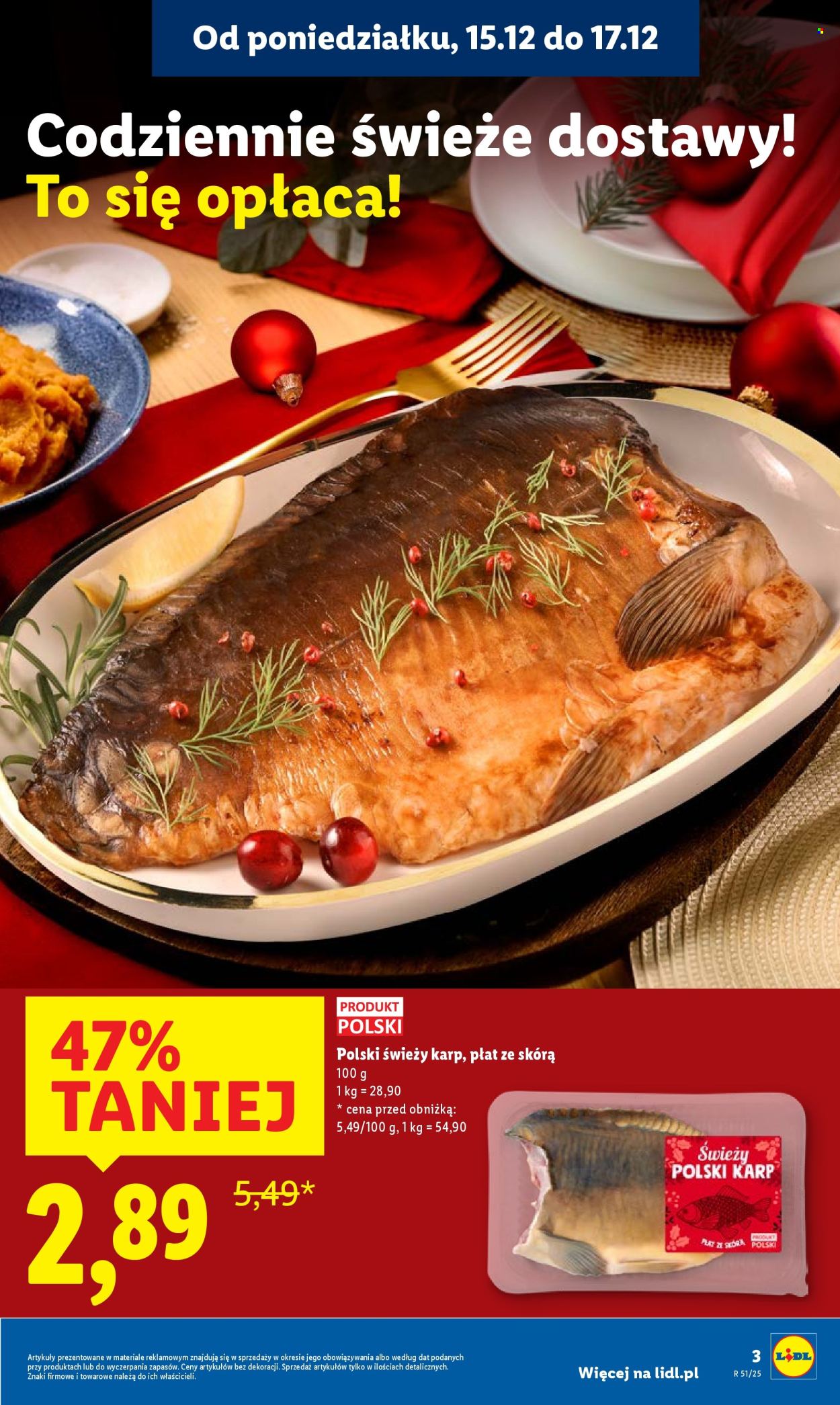 Gazetka Lidl - 15.12.2025 - 17.12.2025. Strona 3