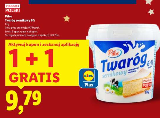 PILOS Twaróg sernikowy 6%