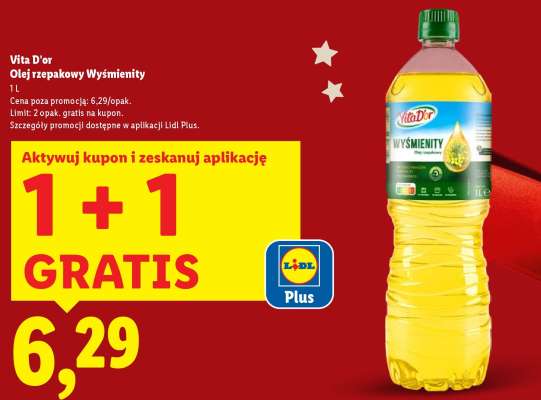 Vita D'or Olej rzepakowy Wyśmienity