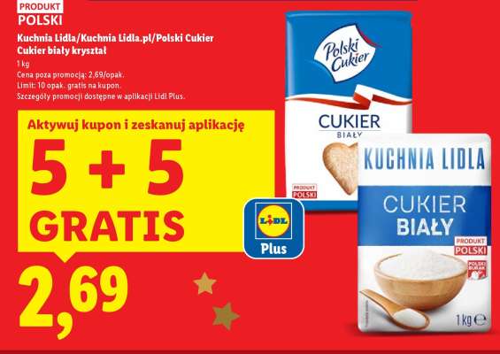 Polski Cukier Biały Kryształ