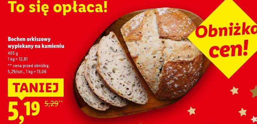 Bochen orkiszowy wypiekany na kamieniu