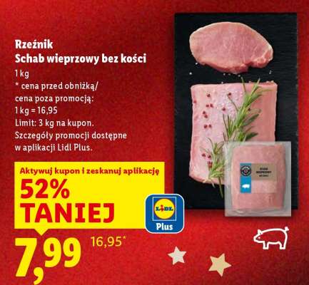 Schab wieprzowy bez kości