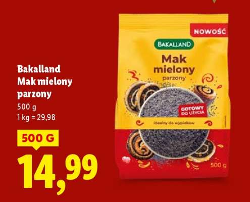 Bakalland Mak mielony parzony
