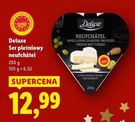 DELUXE Ser pleśniowy neuchâtel