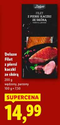 Deluxe Filet z piersi kaczki ze skórą