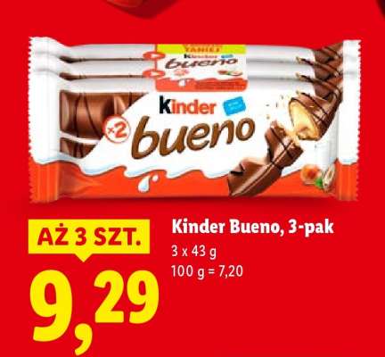 Kinder Bueno, 3-pak
