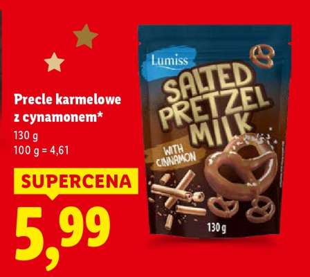 Precle karmelowe z cynamonem