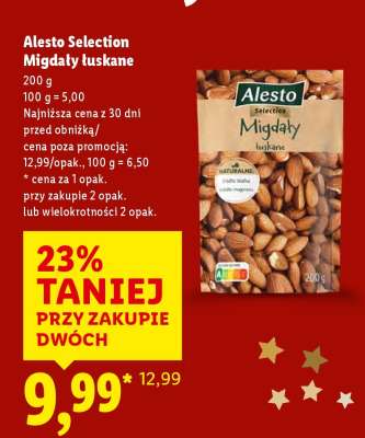 ALESTO SELECTION Migdały łuskane