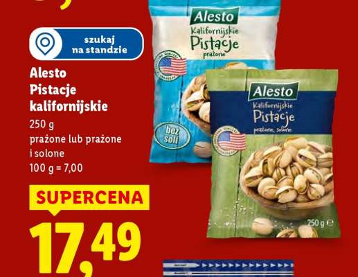 ALESTO Pistacje kalifornijskie