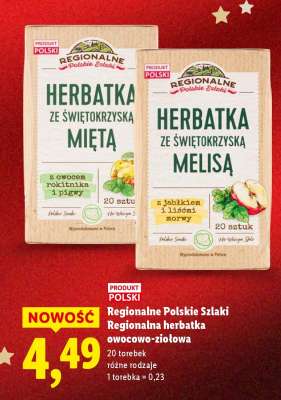 Regionalne Polskie Szlaki Regionalna herbatka owocowo-ziołowa