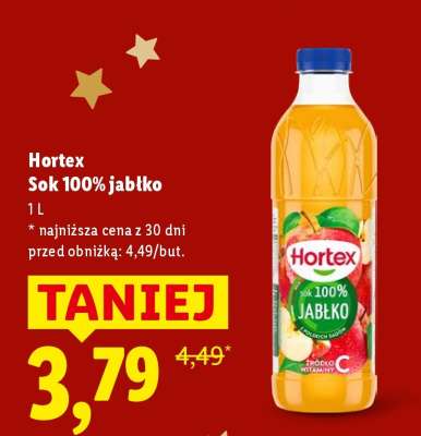 HORTEX Sok 100% jabłko